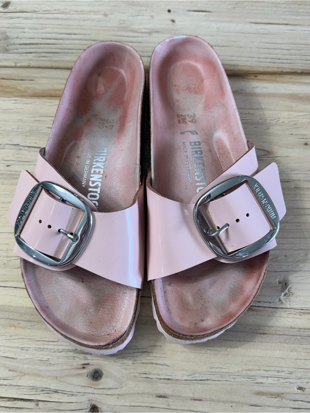 Pink Birkenstocks Size 39